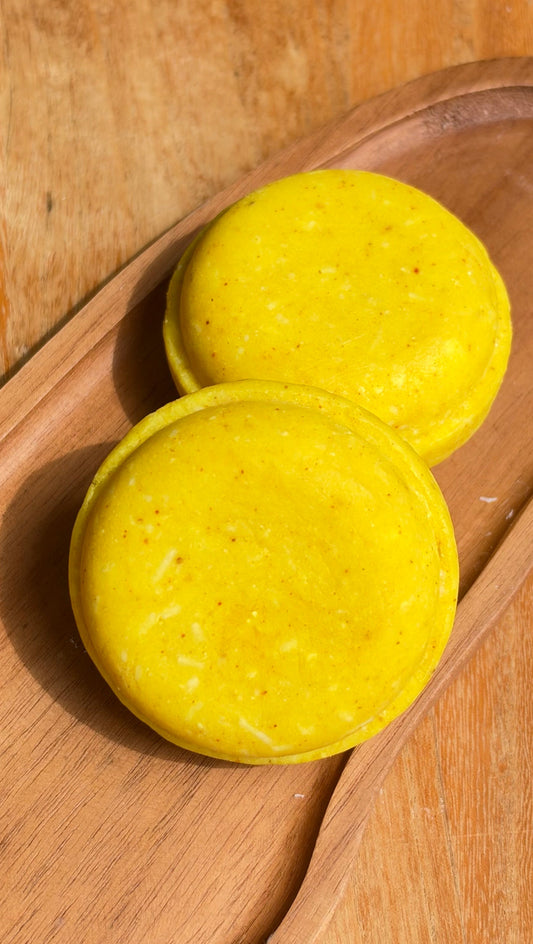 🫚黃薑咖啡因毛囊激活洗髮餅｜Turmeric & Caffeine Scalp Activating Shampoo Bar 🍪
